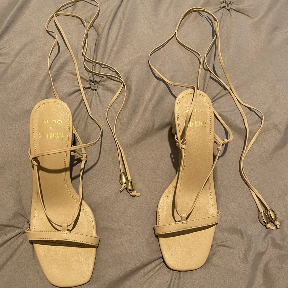 Rb-ravello Strappy heeled sandal - Block heel